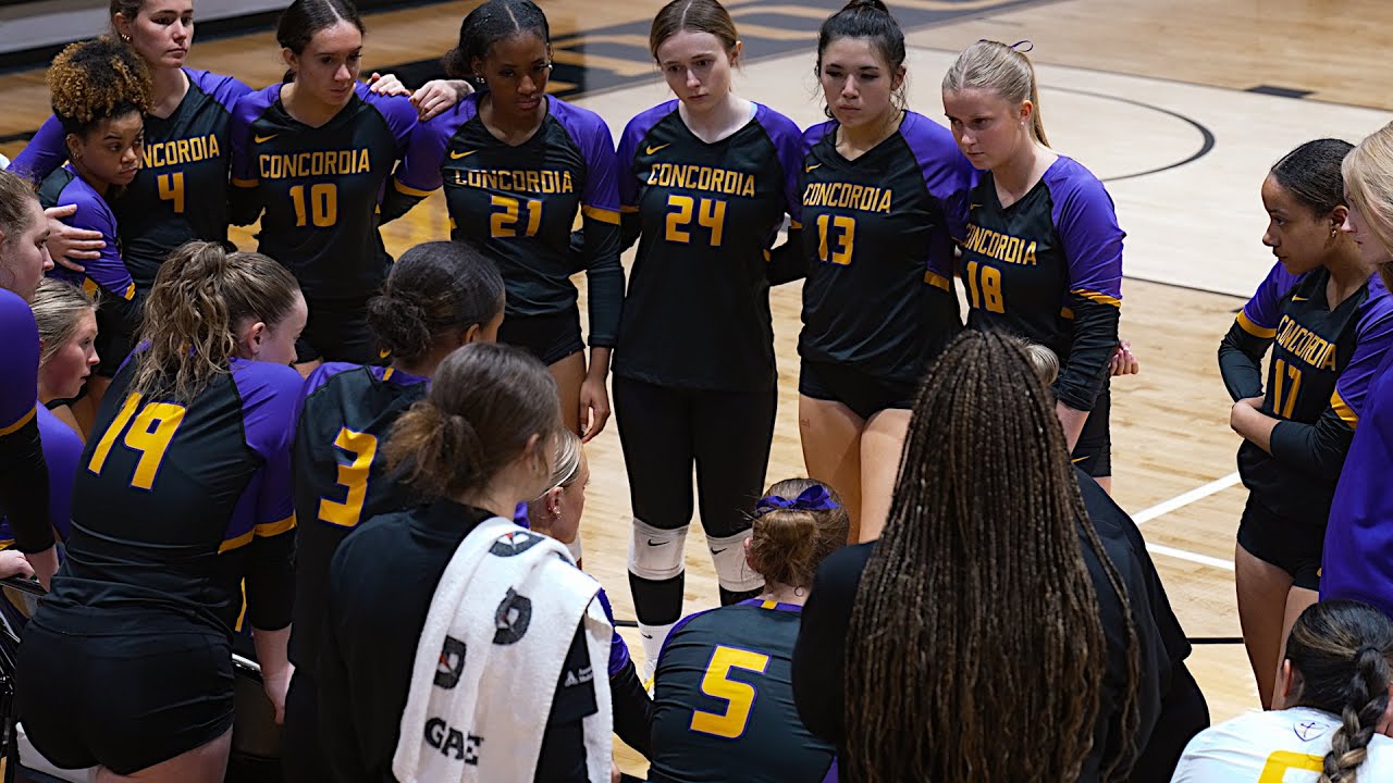 TLU vs Concordia Texas | Sets 3-4 | College Volleyball 2025