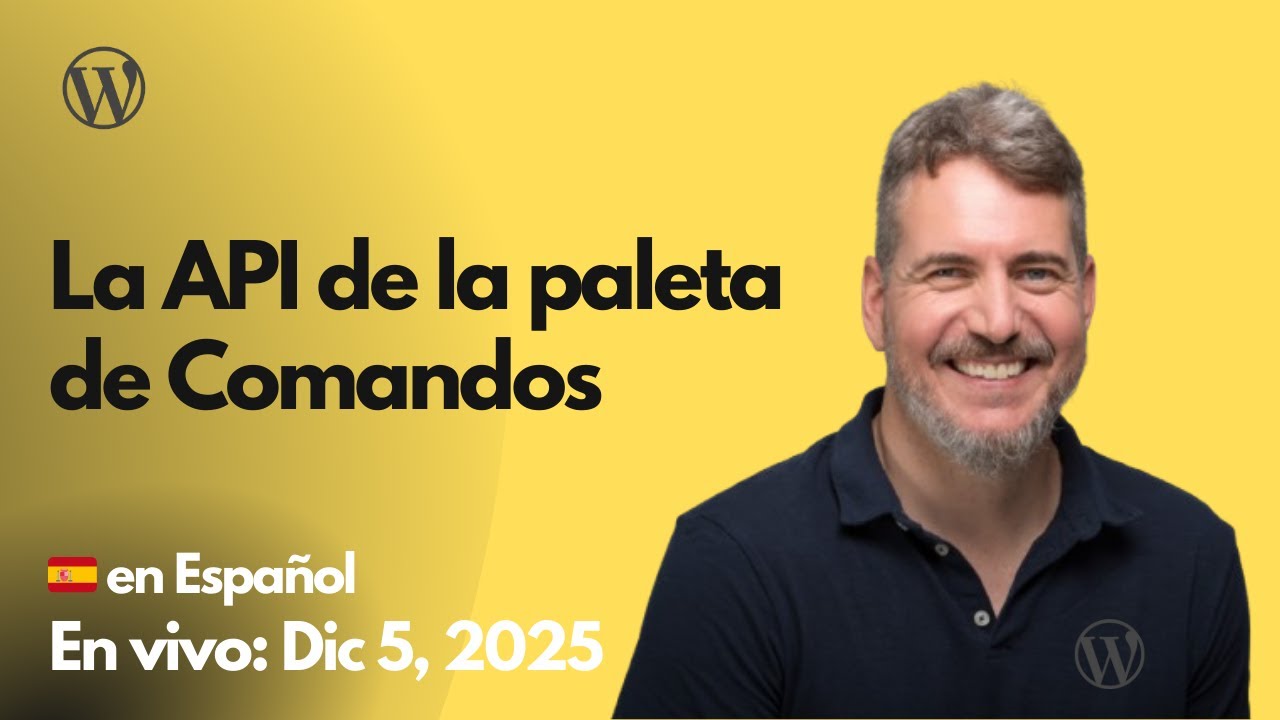 La API de la Paleta de Comandos