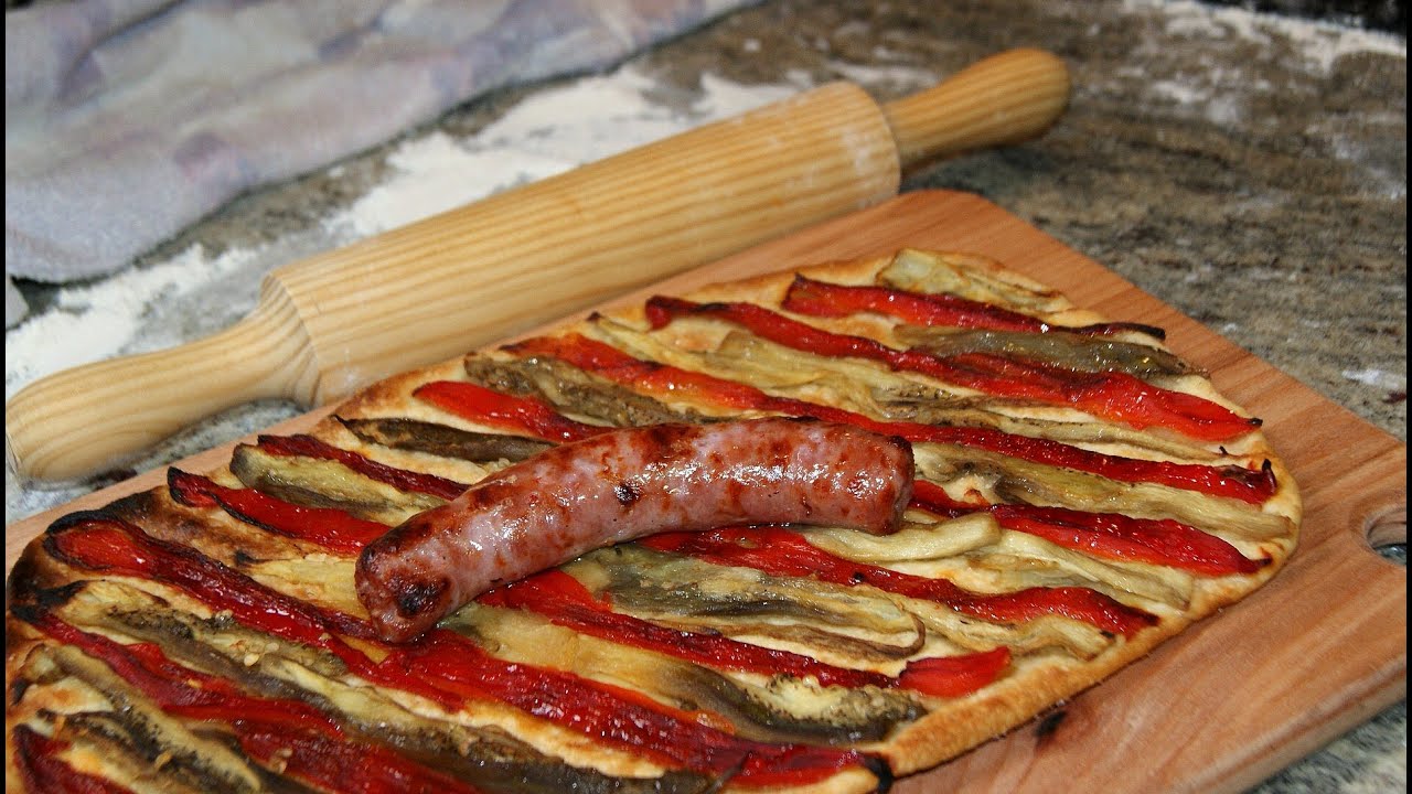 Coca de recapte con longaniza