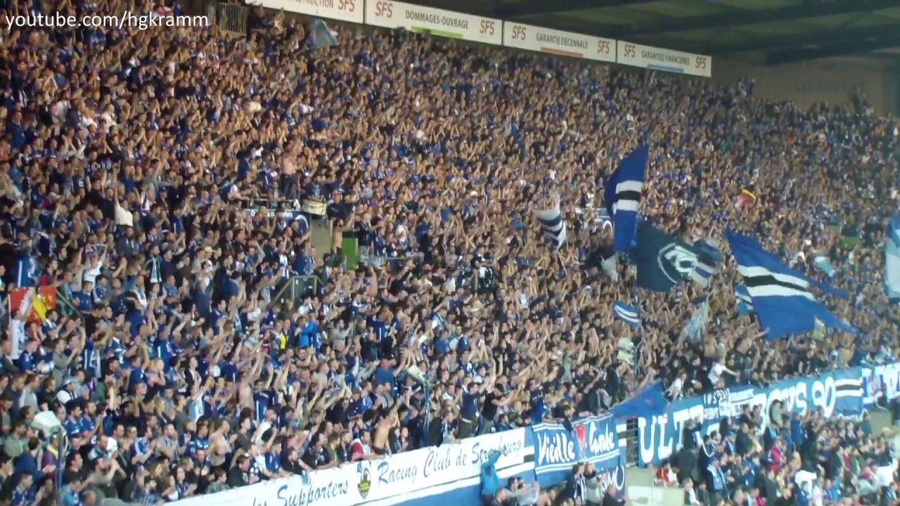 Racing  Strasbourg 3:3 Olympique Marseille (Ligue 1)