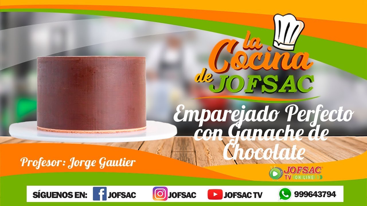 Emparejado Perfecto con ganache de chocolate