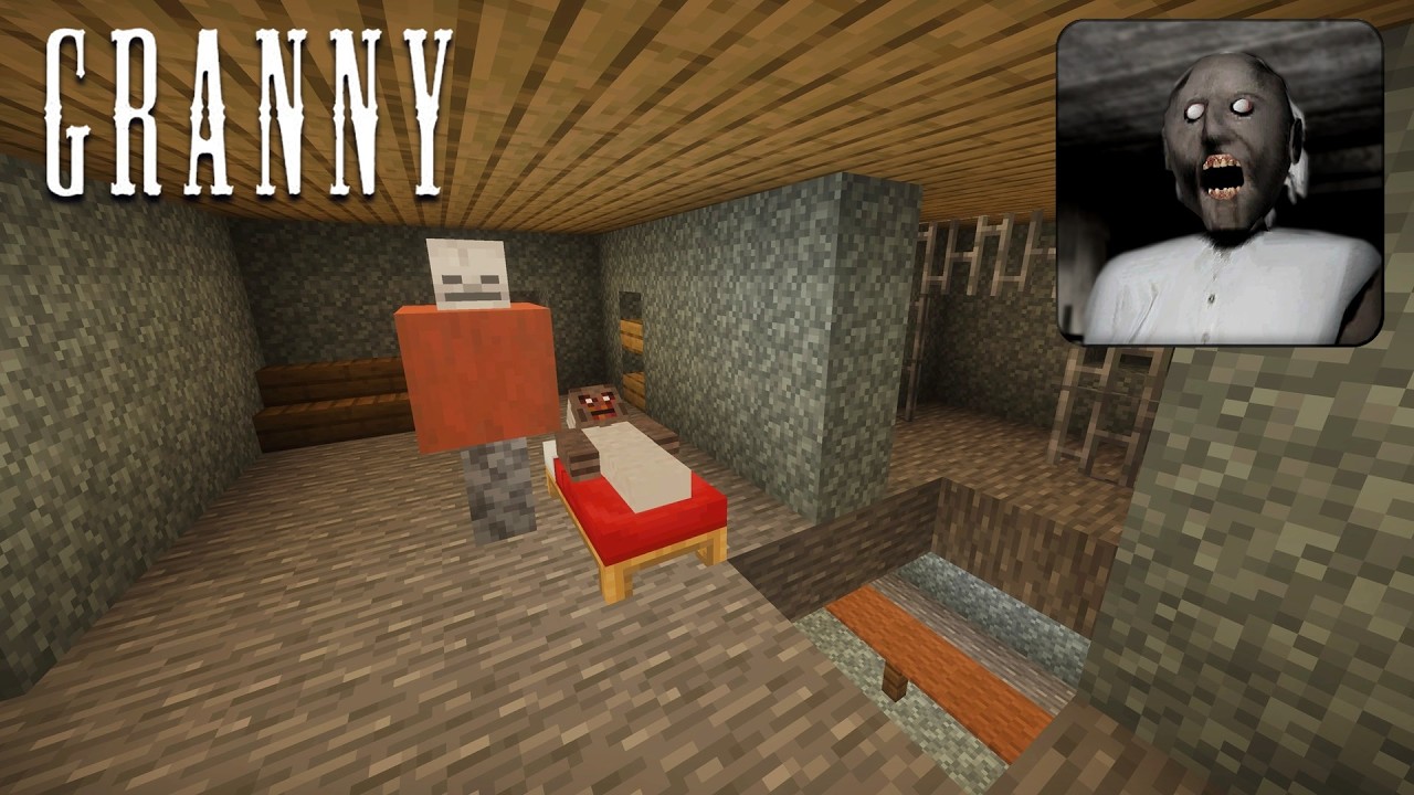 GRANNY HOUSE IN MINECRAFT GAME 2026 PART 4