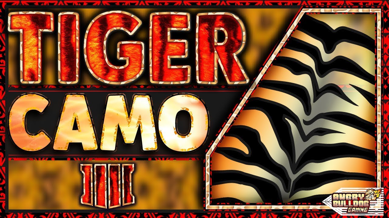 COD-BO4 TIGER CAMO TUTORIAL │PAINTJOBS│ 1080P