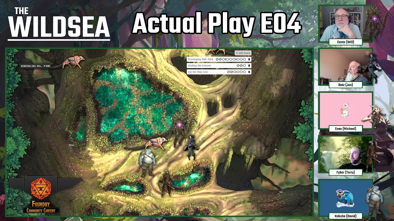 The Wildsea RPG • Actual Play • One-Armed Scissor • Episode 4: Pinned The Wolves