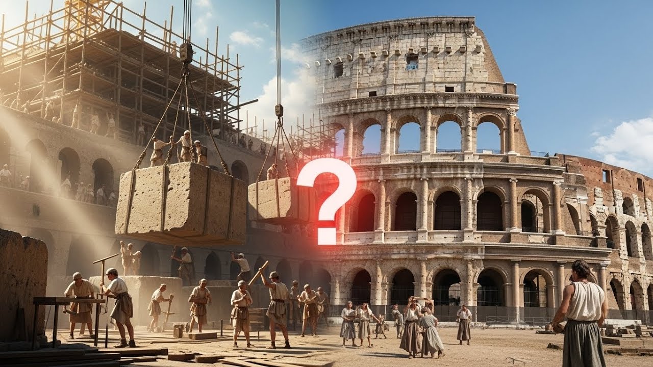 How Did Humans Build the Colosseum With Bare Hands?