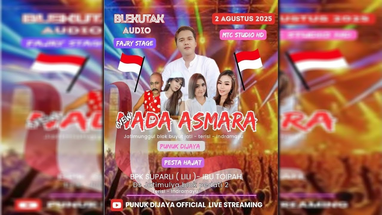 LIVE NEW NADA ASMARA PUNUK DIJAYA - PEDATI 2 DS. JATIMULYA - SABTU 02 AGUSTUS 2025