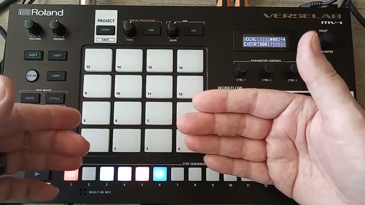Roland Verselab MV-1: Vocal Takes