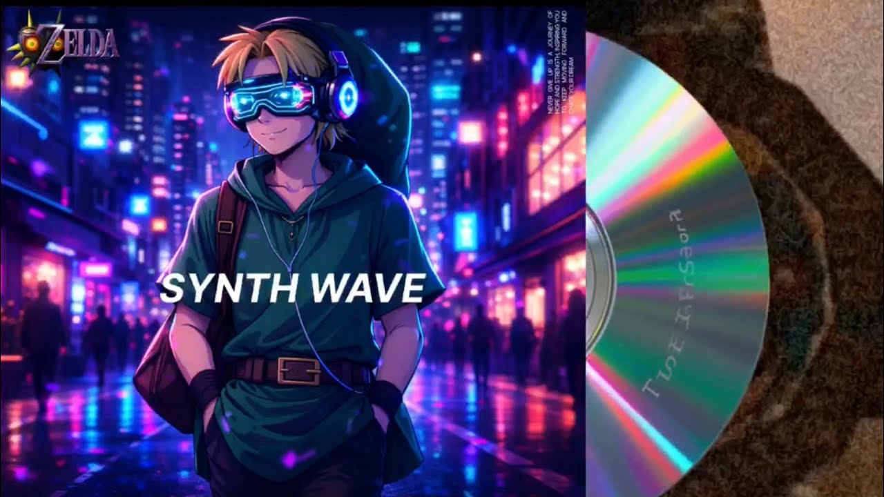 【SYNTH WAVE】The legend of ZELDA Majora’s mask 🎧Synth Wave Edit🎧album 【BGM】