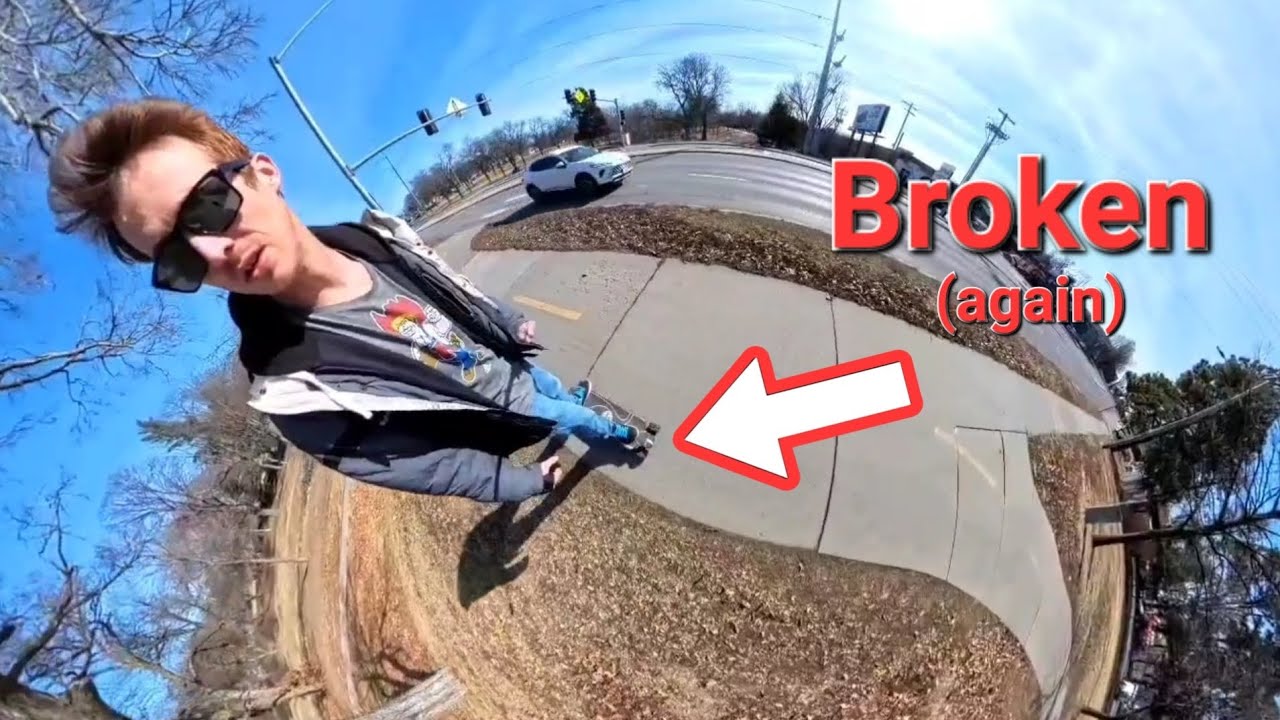 It Happened AGAIN!! #electric #skateboard #fail 