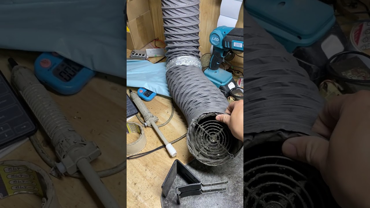 Dùng máy hút khói hàn này ổn nhé mọi người