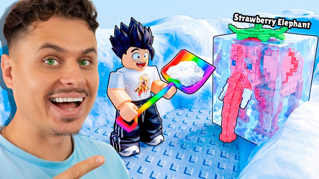 Kopię w ŚNIEGU, aż znajdę OG Brainroty! Roblox