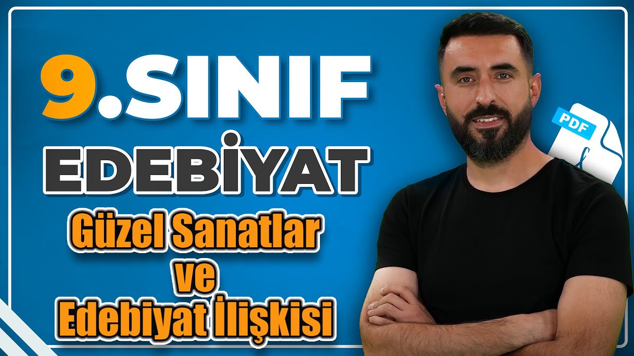 GÜZEL SANATLAR VE EDEBİYAT 2026 / 9.Sınıf Sözün İnceliğİ / Deniz Hoca +PDF📝