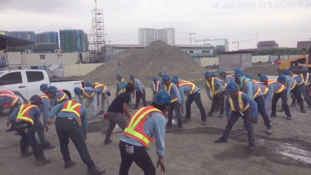Tool Box Meeting Exercise - Katawan by Hagibis  #Construction #Exercise #toolboxmeeting # Exercise