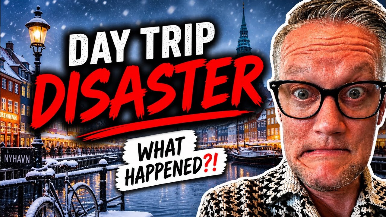 Why my EXTREME DAY TRIP to COPENHAGEN didn't go to plan | It's SNOW joke!