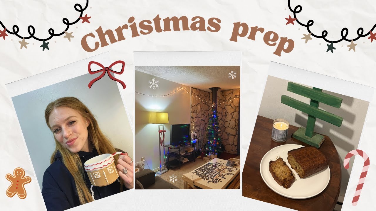 Getting into the Christmas spirit! (decorating + baking)