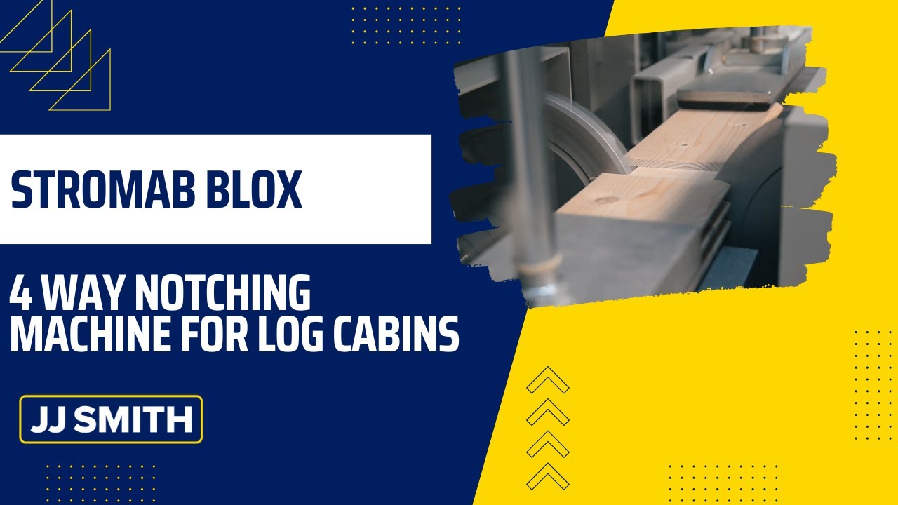 Stromab Blox - 4 Way Notching Machine for Log Cabins