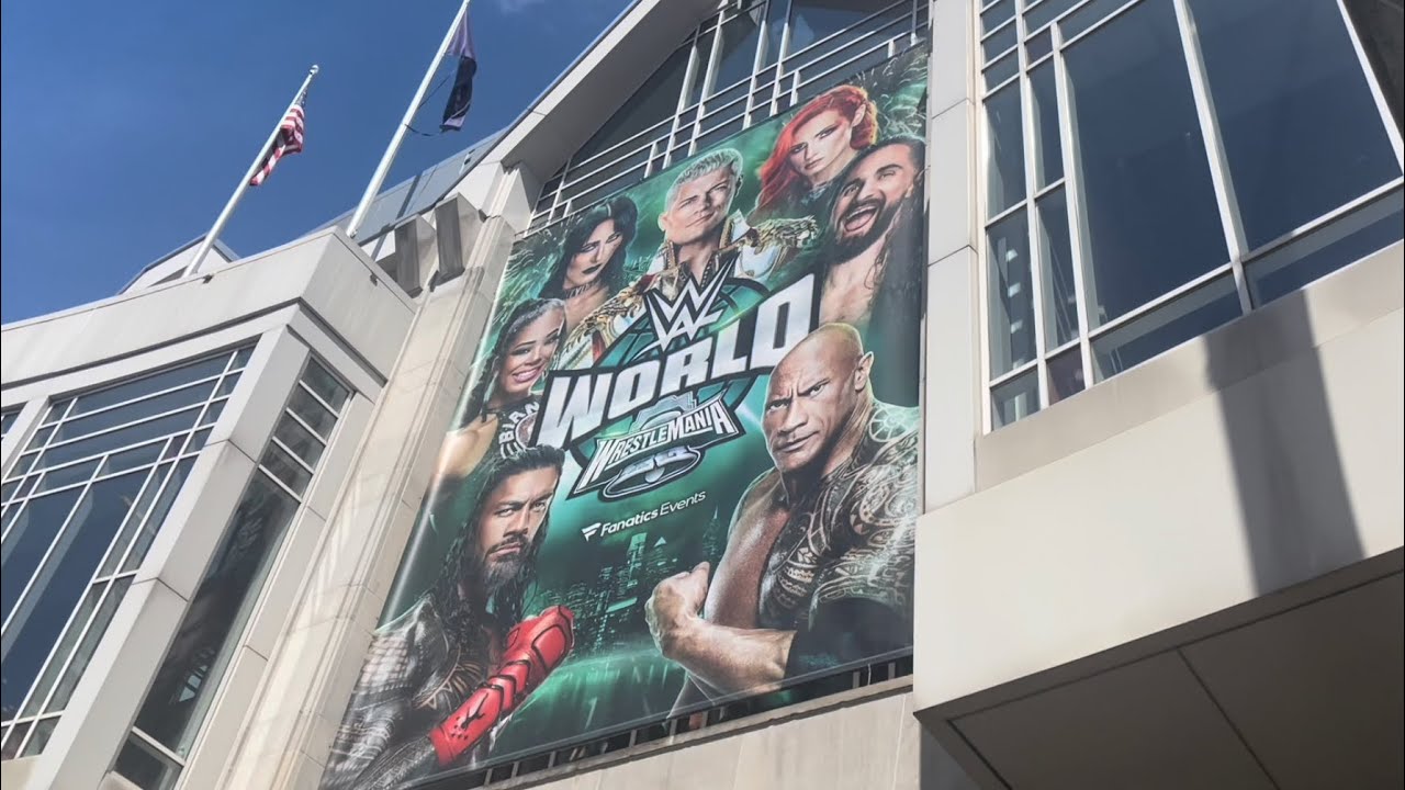 WWE World At Wrestlemania 40: полный тур и видеоблог с прохождением