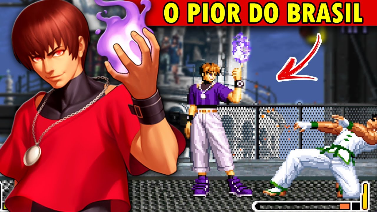 Conheça o PIOR Chris Orochi DO BRASIL: KOF 2002 ONLINE!!!