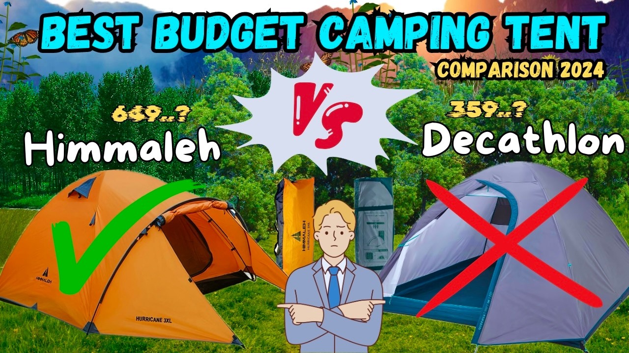 Лучшая кемпинговая палатка 2024 года — сравнение палаток Decathlon и Himmaleh | Кемпинговое снаря...