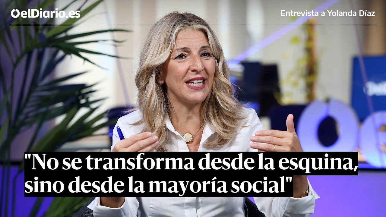 Entrevista a YOLANDA DÍAZ: 