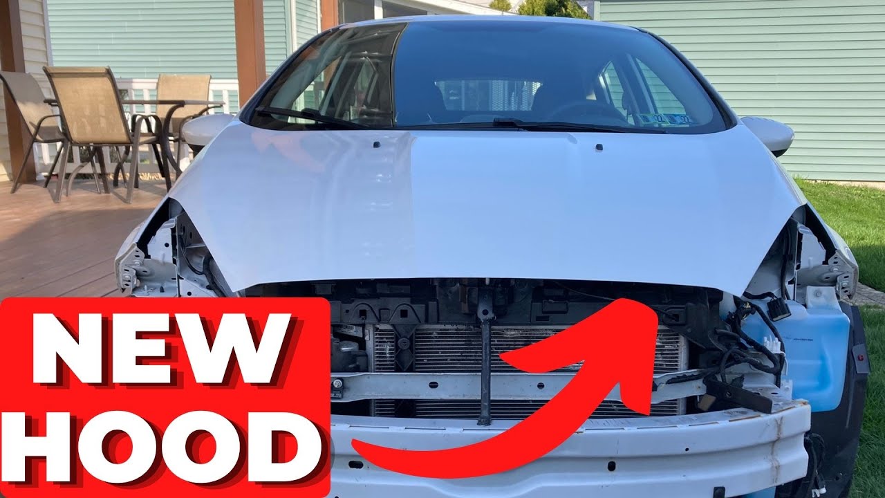 LOOKS LIKE A CAR AGAIN!!! | 2018 Ford Fiesta SE Hood Install