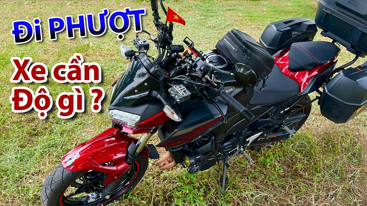 Đi Tour đi Phượt - Xe máy, PKL cần Độ, lắp thêm tối thiểu những món gì ?