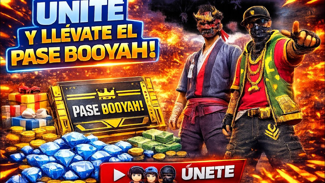 🚨 ¡ÚNETE Y GANA EL PASE BOOYAH GRATIS! 🔥💎!