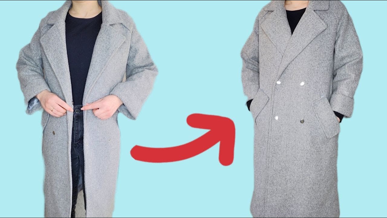 🔥Как расширить пальто за 5 минут. ШВЕЙНЫЙ ТРЮК