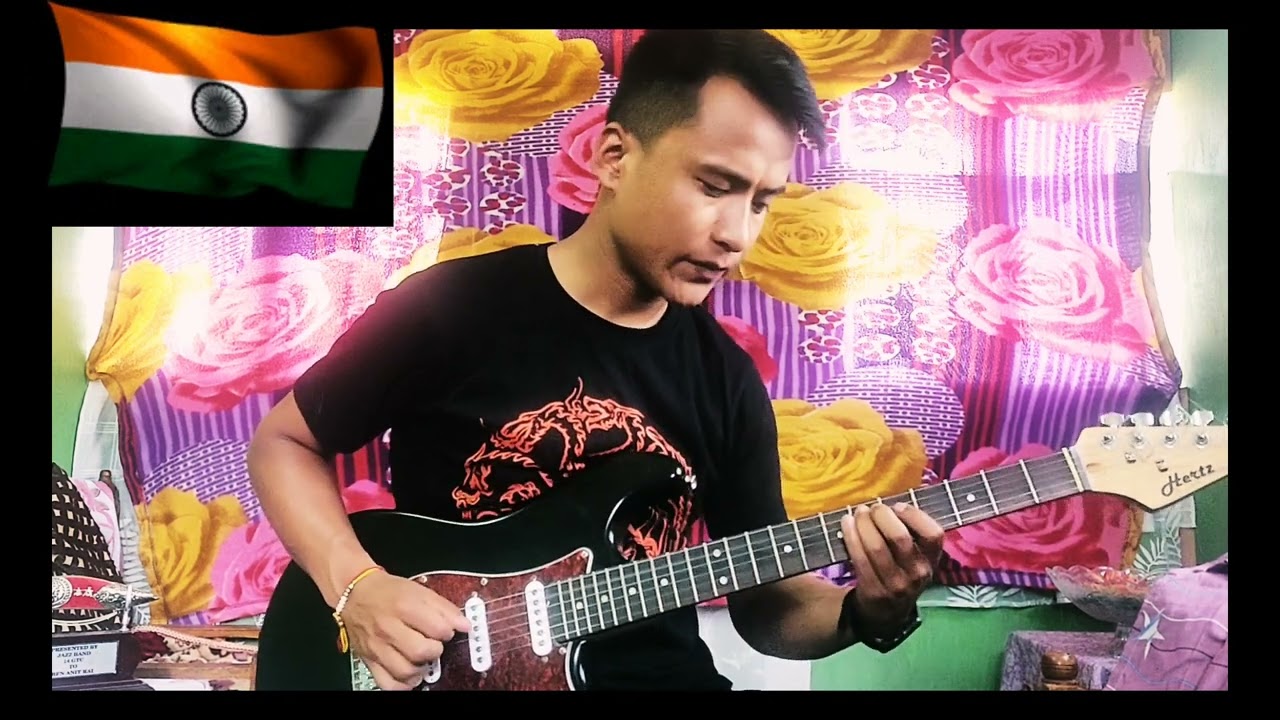 Vanday Mathram - Maa Tujhe Salaam Guitar Cover by Anit Rai.