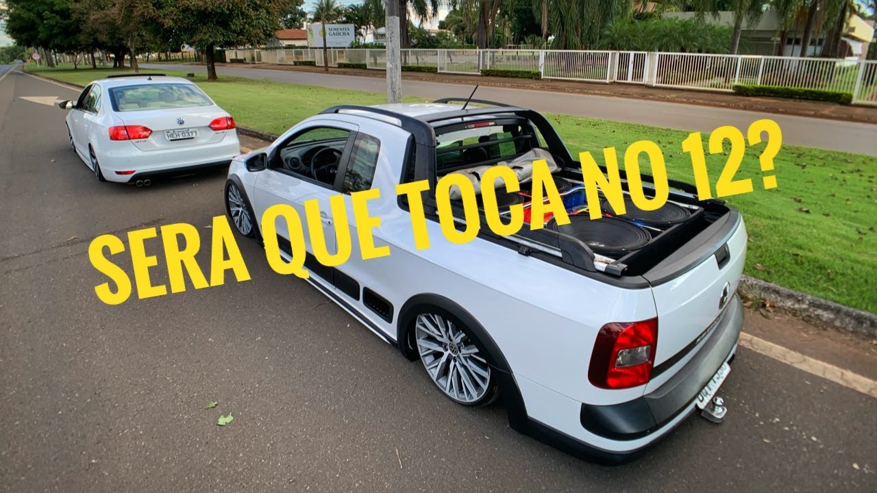 SAVEIRO CROSS COM SOM! montou cone seco, sera que toca no 12?