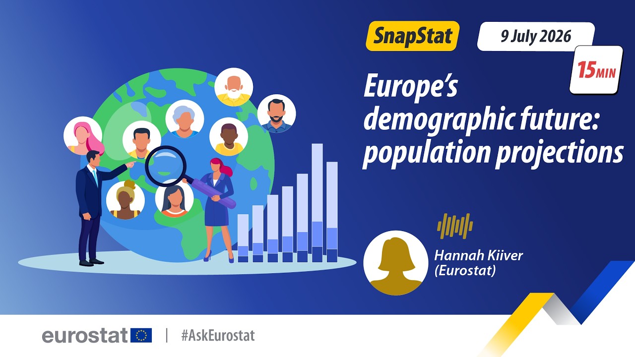 Europe's demographic future: population projections | SnapStat 📊 📉