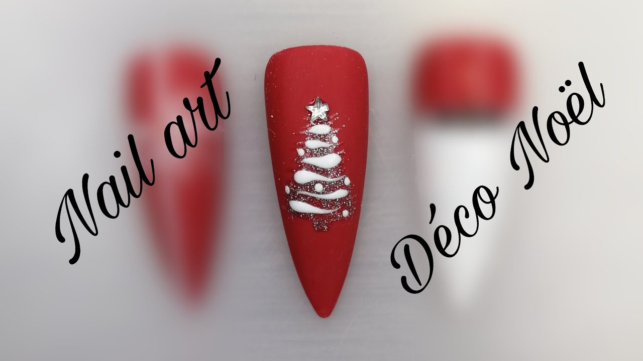 [Tuto] #1 Nail Art sapin de noël