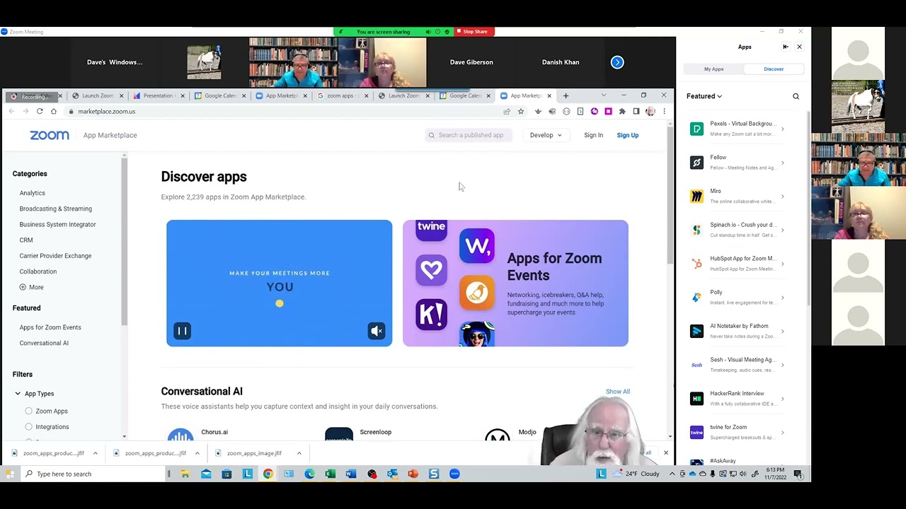 Enhancing Your Zoom Classes with Zoom Apps - 11/7/2022