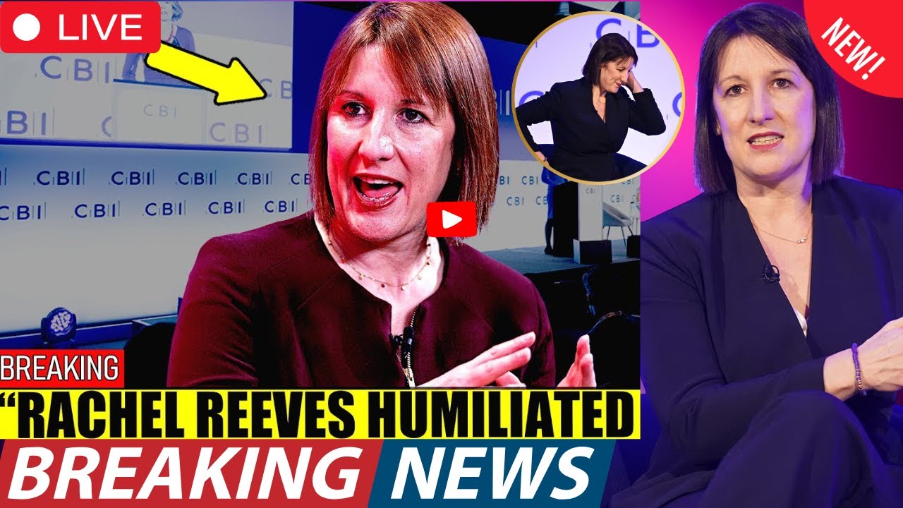 Watch Rachel Reeves Embarrassed Live: Shocking Moment with Business Chief at CBI Conference!🤨🤦&zwj;♀️