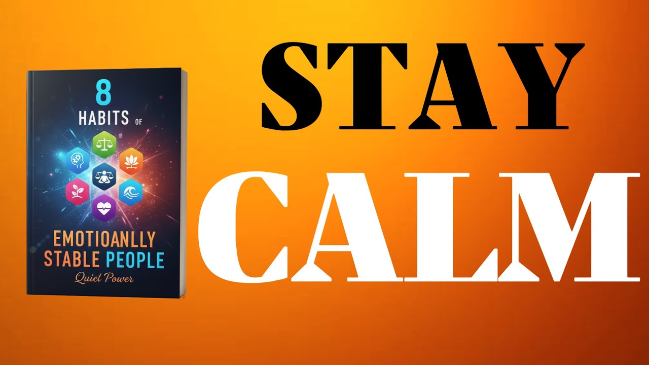 Stay Calm No Matter What | 8 Habits of Emotionally Stable People (Audiobook)