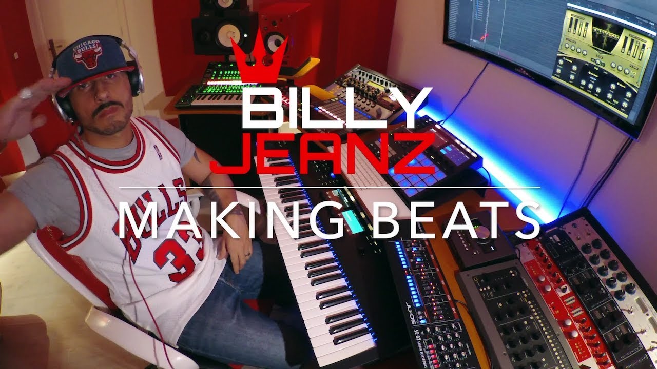 BILLY JEANZ Making a Chill Trap Beat with ☆EMPHASIS KONTAKT LIBRARY☆ from BigWerks on Maschine Mk3