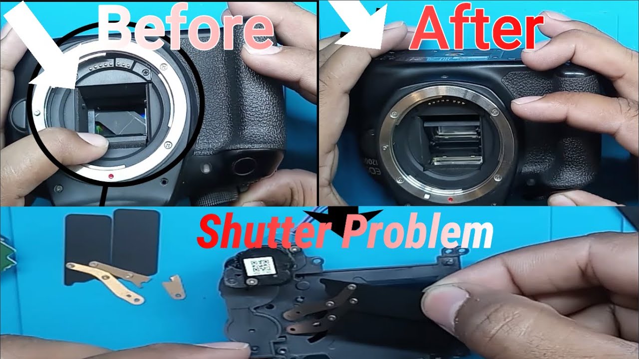 CANON 1200D | SHUTTER PROBLEM| ERROR 30 |ADNAN CAMERA INFO