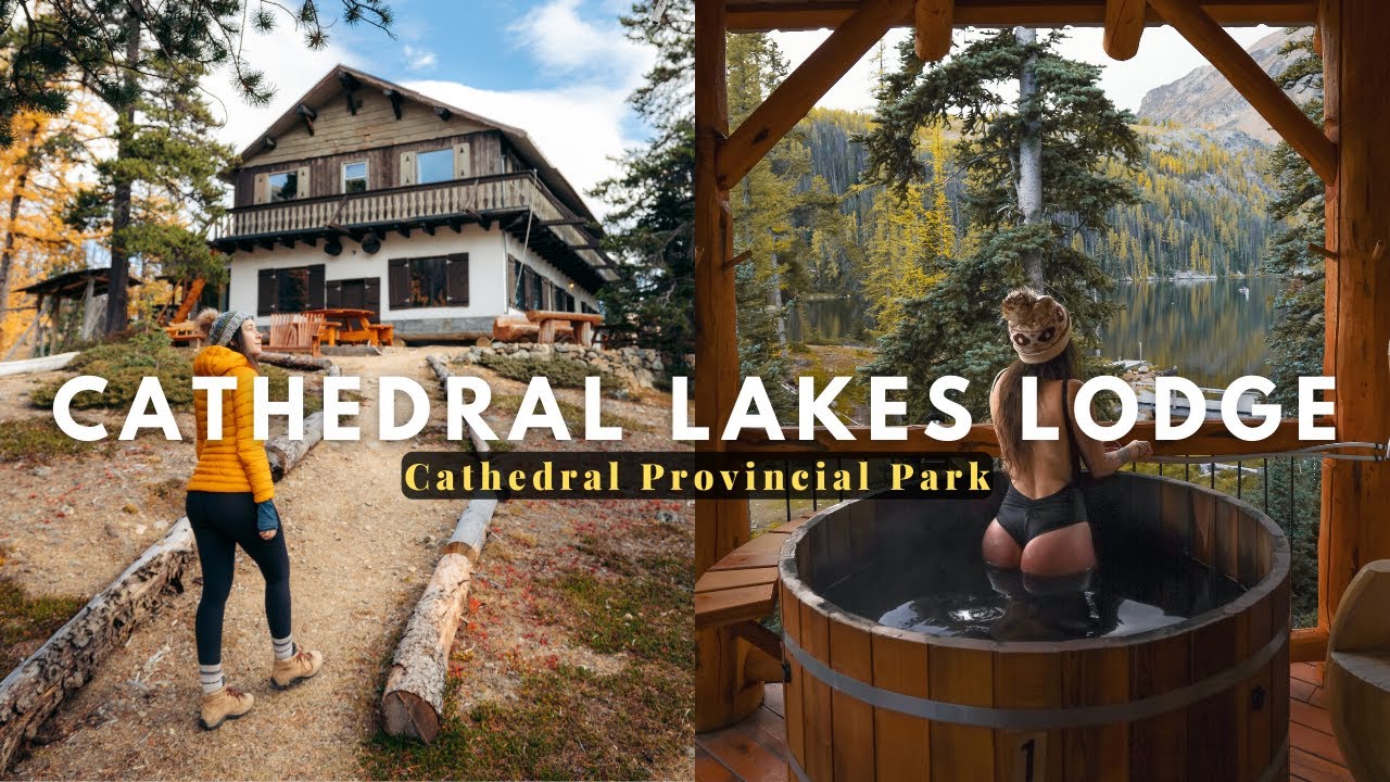 Staying at Cathedral Lakes Lodge + Hiking Cathedral Rim Trail // fall colours in BC (hidden gem)