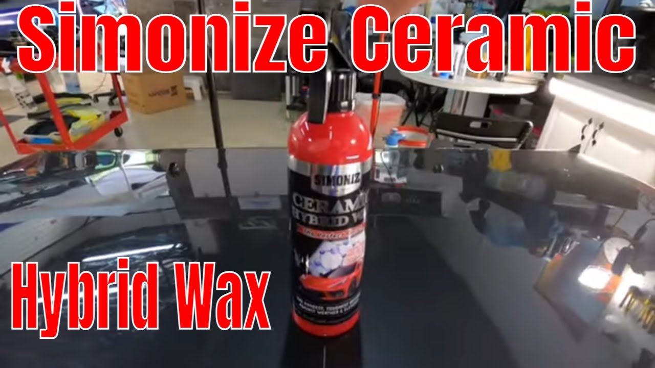 Simonize Ceramic Hybrid Wax!! Cheap Retail Spray Protectants!!
