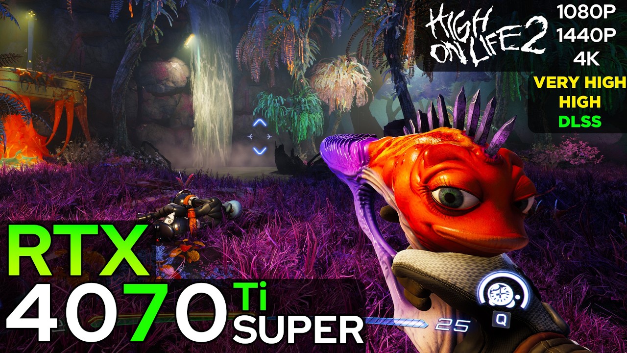 RTX 4070 Ti SUPER - High On Life 2 (1080p/1440p/4K)
