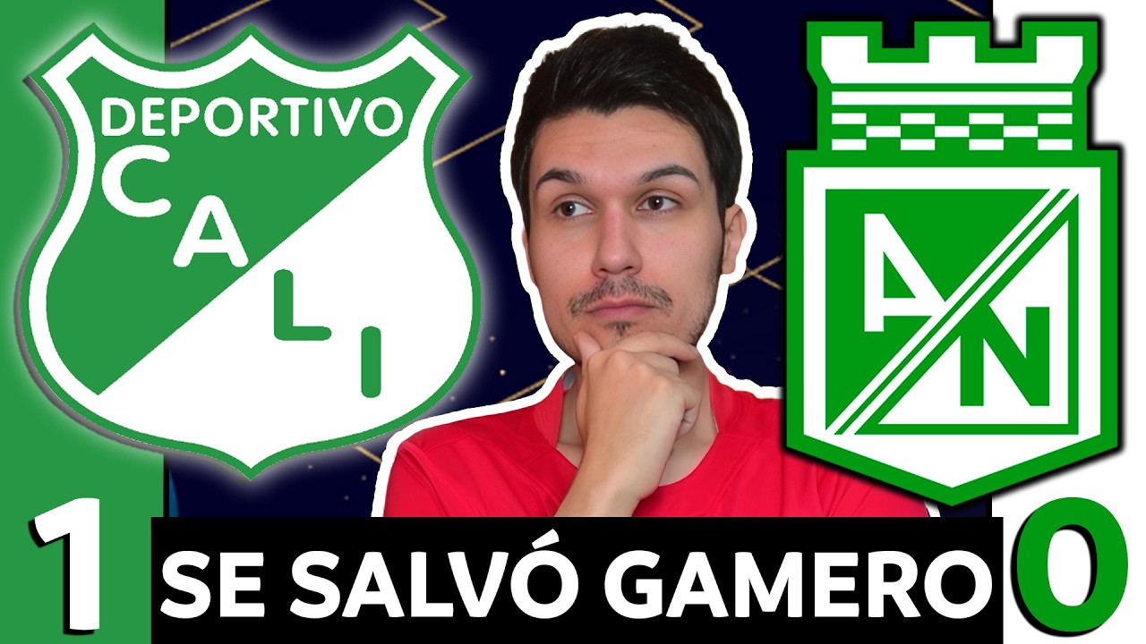 CALI 1 ATL. NACIONAL 0💥LIGA BETPLAY DIMAYOR 2026-1💥RESPIRÓ CALI y TUMBÓ el INVICTO de NACIONAL💥