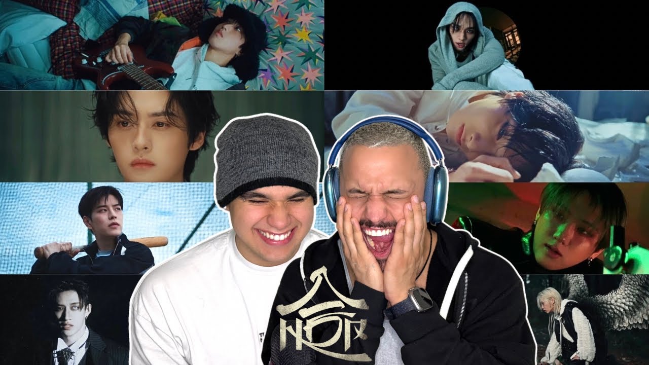 FIRST TIME REACTING TO ALL Stray Kids HOP Solo MVs