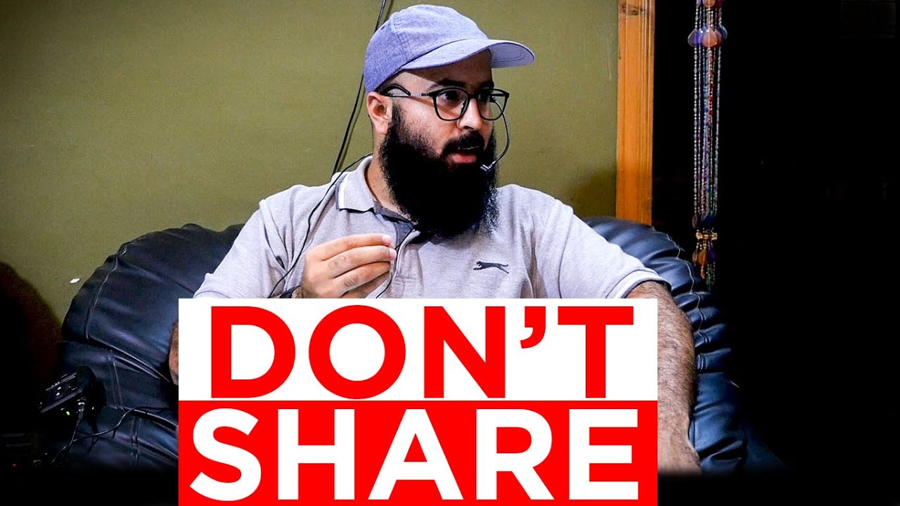 Don't Share | Eye Opening Reminder | Tuaha Ibn Jalil