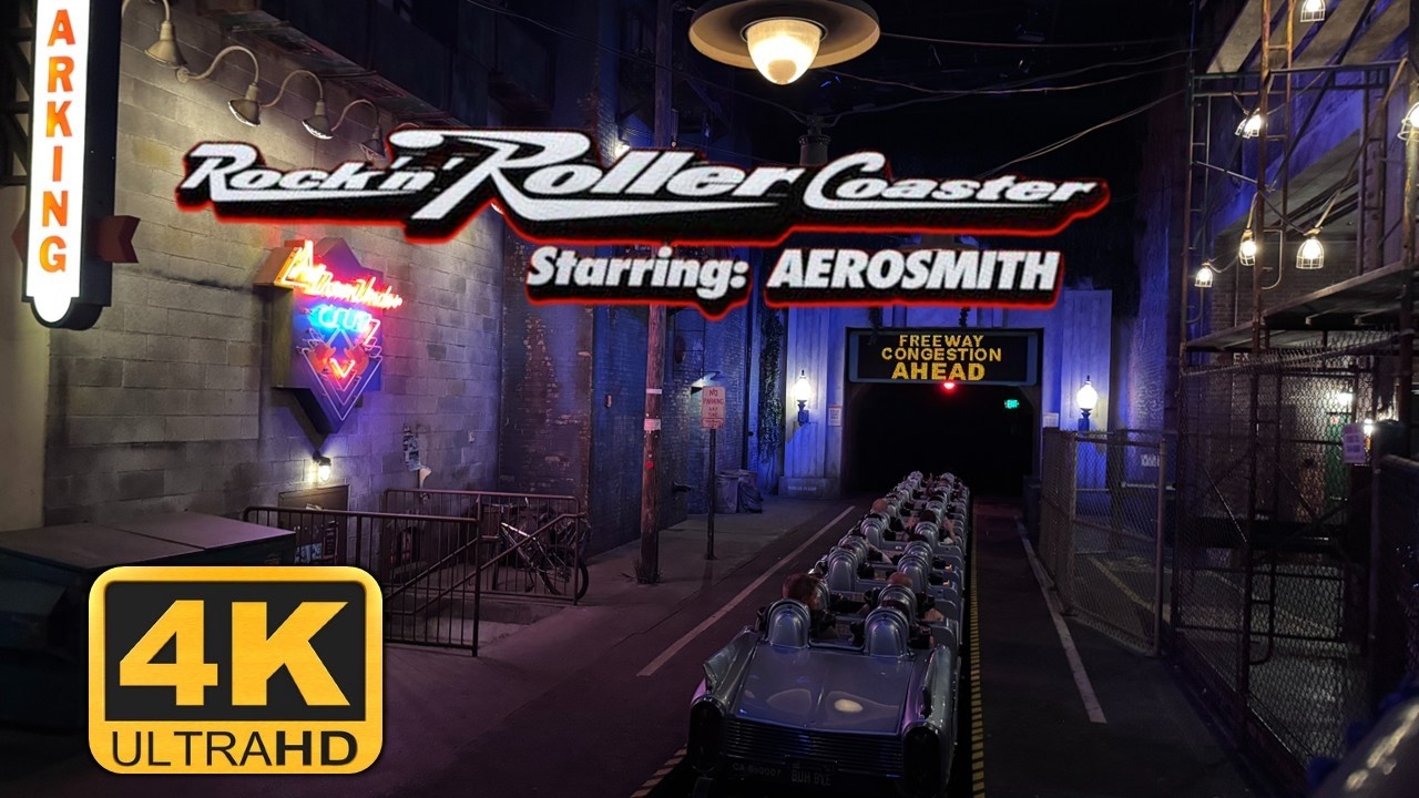 My FINAL Ride on Rock 'n' Roller Coaster Starring Aerosmith | On-Ride POV