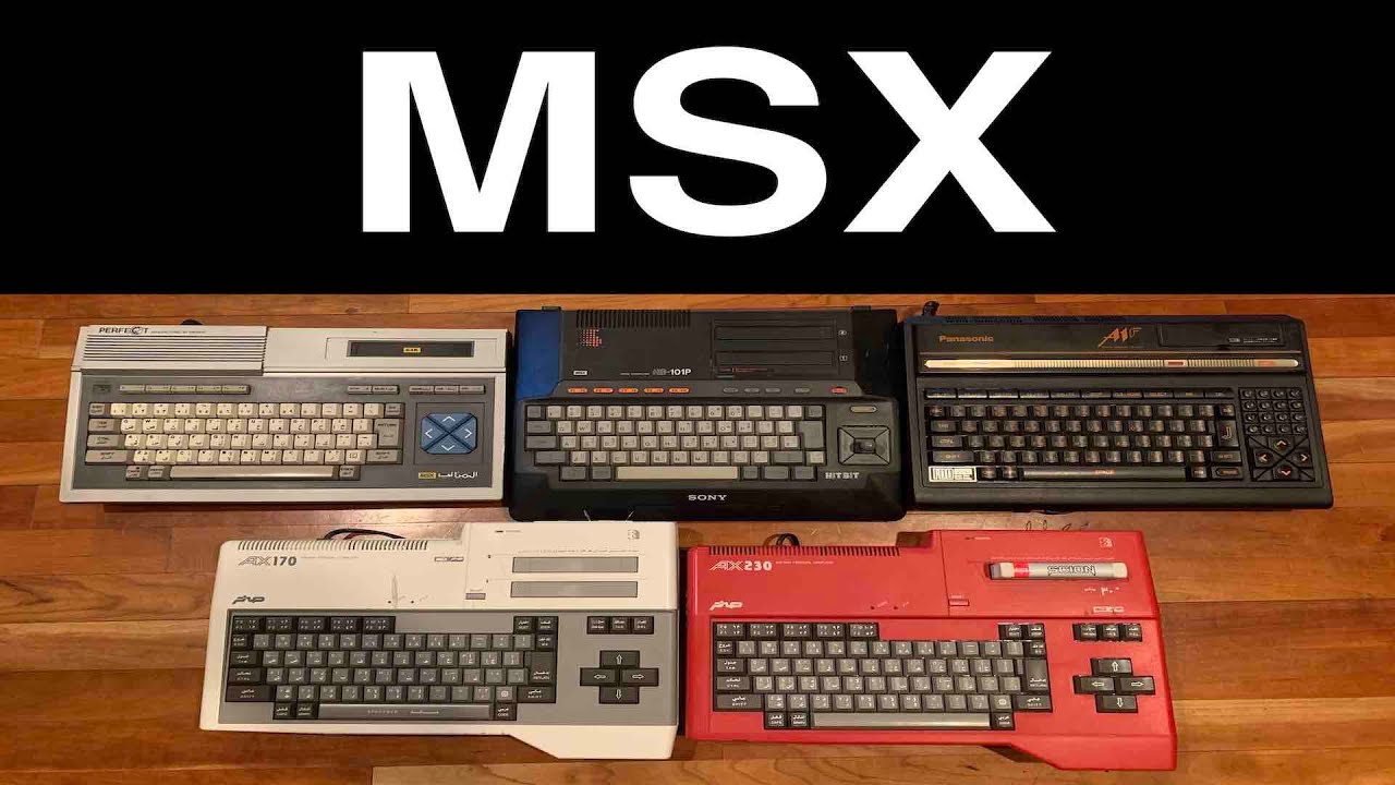 MSX Retro Game Computers Unboxed -- Just Arrived From Egypt!