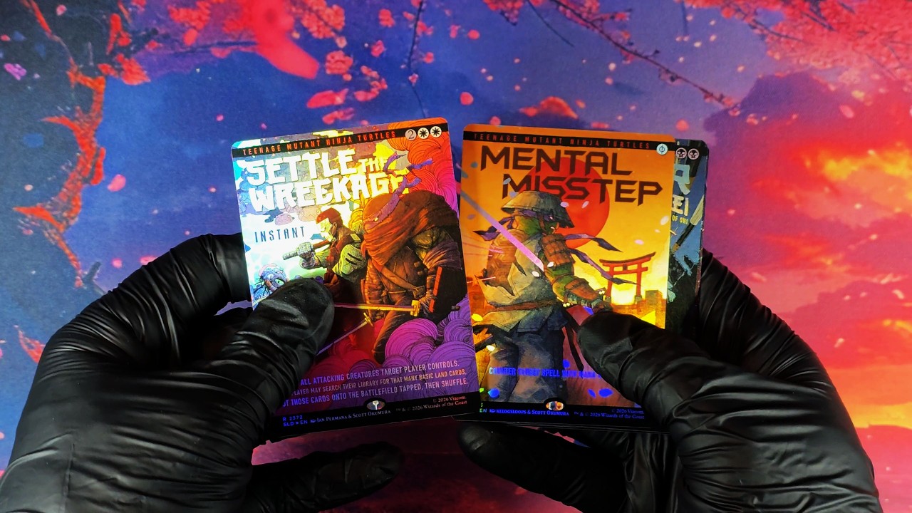 MTG Teenage Mutant Ninja Turtles Secret Lair - The Last Ronin & Stan Sakai Foil Opening