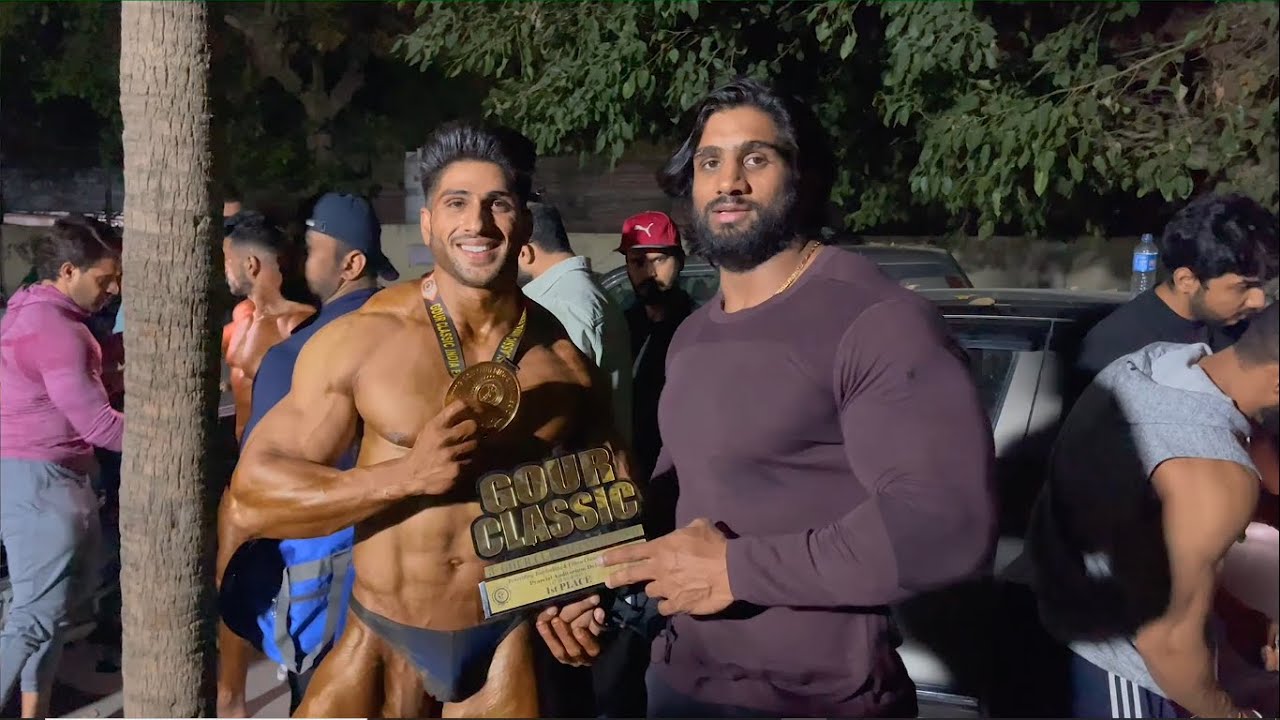 DIN ME CRICKET RAT ME BODYBUILDING COMPETITION | Sunday Vlog | Nitin Chandila