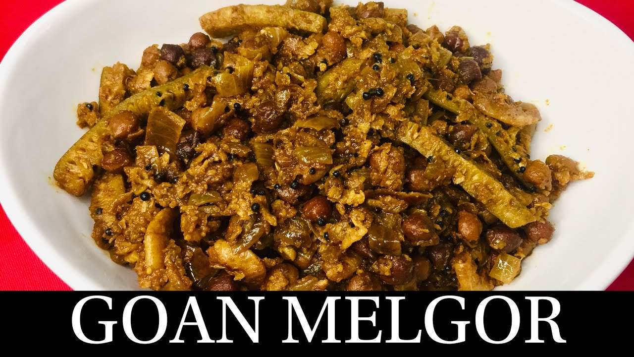 GOAN BLACK CHANA MELGOR WITH TENDLI RECIPE | BLACK CHANA RECIPE- BY NATASHA