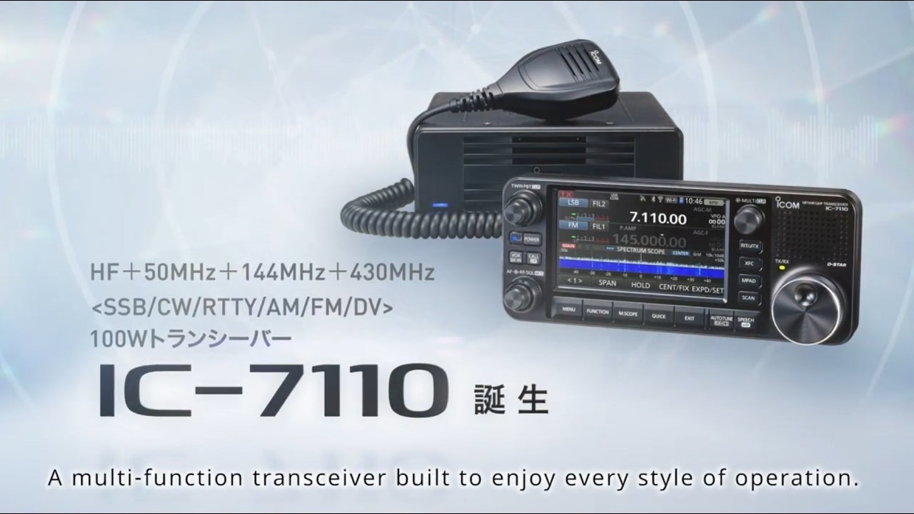 As&iacute; revelaba ICOM el nuevo IC-7110 en la Tokio Ham Fair 2026