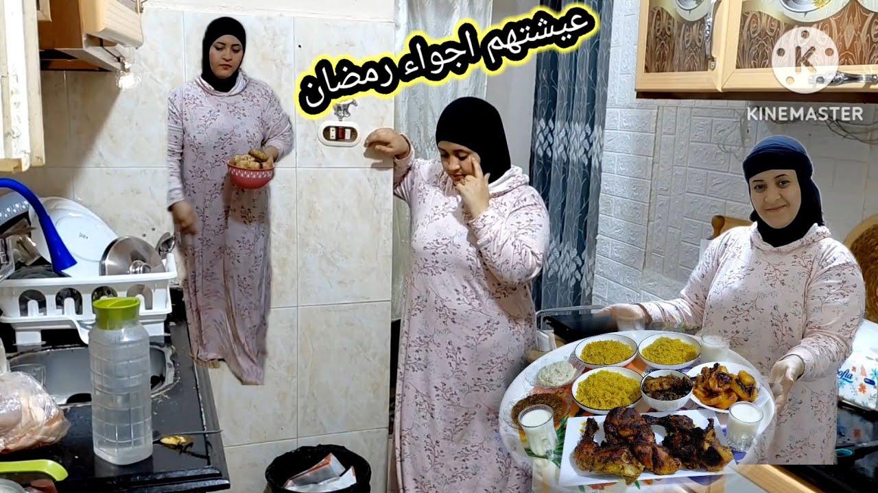 عيشتهم أجواء رمضانيه في البيت عملت ليهم سفره تفتح النفس ماليش اللي هما في الدنيا 